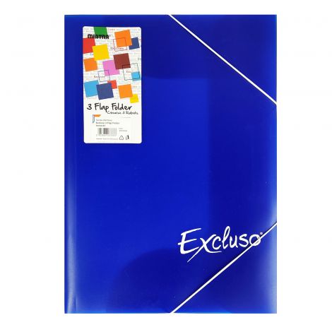 Teczka Argo A4 Excluso, Granatowa